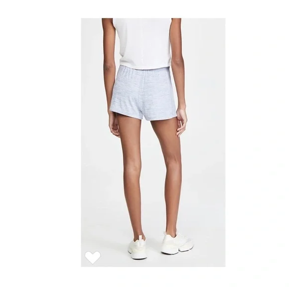 Rag & Bone The Knit Shorts in Light Grey. - Picture 2 of 9
